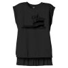 Women's Flowy Muscle Tee With Rolled Cuffs Thumbnail