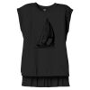 Women's Flowy Muscle Tee With Rolled Cuffs Thumbnail