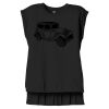 Women's Flowy Muscle Tee With Rolled Cuffs Thumbnail
