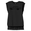Women's Flowy Muscle Tee With Rolled Cuffs Thumbnail