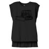 Women's Flowy Muscle Tee With Rolled Cuffs Thumbnail