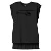 Women's Flowy Muscle Tee With Rolled Cuffs Thumbnail
