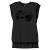 Women's Flowy Muscle Tee With Rolled Cuffs Thumbnail
