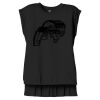 Women's Flowy Muscle Tee With Rolled Cuffs Thumbnail