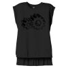 Women's Flowy Muscle Tee With Rolled Cuffs Thumbnail