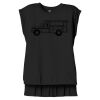 Women's Flowy Muscle Tee With Rolled Cuffs Thumbnail