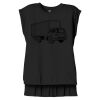 Women's Flowy Muscle Tee With Rolled Cuffs Thumbnail