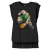 Women's Flowy Muscle Tee With Rolled Cuffs Thumbnail