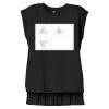 Women's Flowy Muscle Tee With Rolled Cuffs Thumbnail