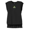 Women's Flowy Muscle Tee With Rolled Cuffs Thumbnail