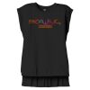 Women's Flowy Muscle Tee With Rolled Cuffs Thumbnail