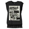 Women's Flowy Muscle Tee With Rolled Cuffs Thumbnail