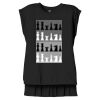 Women's Flowy Muscle Tee With Rolled Cuffs Thumbnail