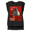 Women's Flowy Muscle Tee With Rolled Cuffs Thumbnail