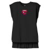Women's Flowy Muscle Tee With Rolled Cuffs Thumbnail