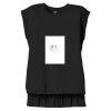 Women's Flowy Muscle Tee With Rolled Cuffs Thumbnail