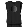 Women's Flowy Muscle Tee With Rolled Cuffs Thumbnail