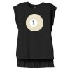 Women's Flowy Muscle Tee With Rolled Cuffs Thumbnail