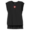 Women's Flowy Muscle Tee With Rolled Cuffs Thumbnail