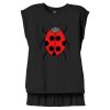 Women's Flowy Muscle Tee With Rolled Cuffs Thumbnail