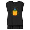 Women's Flowy Muscle Tee With Rolled Cuffs Thumbnail