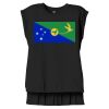 Women's Flowy Muscle Tee With Rolled Cuffs Thumbnail