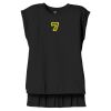 Women's Flowy Muscle Tee With Rolled Cuffs Thumbnail