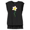 Women's Flowy Muscle Tee With Rolled Cuffs Thumbnail