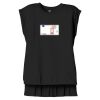 Women's Flowy Muscle Tee With Rolled Cuffs Thumbnail