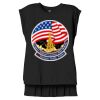 Women's Flowy Muscle Tee With Rolled Cuffs Thumbnail