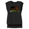 Women's Flowy Muscle Tee With Rolled Cuffs Thumbnail