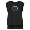 Women's Flowy Muscle Tee With Rolled Cuffs Thumbnail