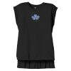 Women's Flowy Muscle Tee With Rolled Cuffs Thumbnail