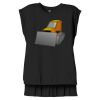 Women's Flowy Muscle Tee With Rolled Cuffs Thumbnail