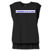 Women's Flowy Muscle Tee With Rolled Cuffs Thumbnail
