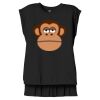 Women's Flowy Muscle Tee With Rolled Cuffs Thumbnail