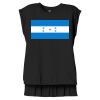 Women's Flowy Muscle Tee With Rolled Cuffs Thumbnail