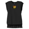 Women's Flowy Muscle Tee With Rolled Cuffs Thumbnail