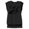 Women's Flowy Muscle Tee With Rolled Cuffs Thumbnail