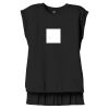 Women's Flowy Muscle Tee With Rolled Cuffs Thumbnail