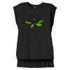 Women's Flowy Muscle Tee With Rolled Cuffs Thumbnail