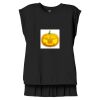 Women's Flowy Muscle Tee With Rolled Cuffs Thumbnail