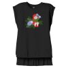 Women's Flowy Muscle Tee With Rolled Cuffs Thumbnail