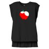 Women's Flowy Muscle Tee With Rolled Cuffs Thumbnail