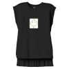 Women's Flowy Muscle Tee With Rolled Cuffs Thumbnail