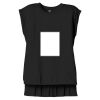 Women's Flowy Muscle Tee With Rolled Cuffs Thumbnail
