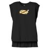 Women's Flowy Muscle Tee With Rolled Cuffs Thumbnail