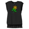 Women's Flowy Muscle Tee With Rolled Cuffs Thumbnail