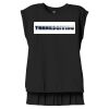 Women's Flowy Muscle Tee With Rolled Cuffs Thumbnail