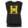 Women's Flowy Muscle Tee With Rolled Cuffs Thumbnail
